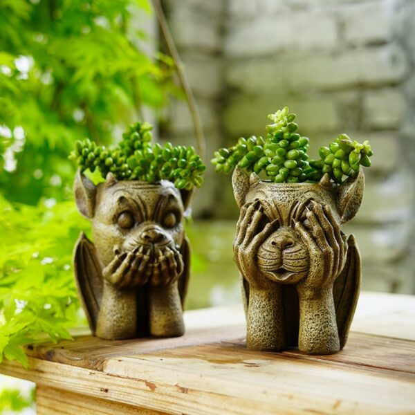 Three Wise Ghosts Succulent Planter - Image 2